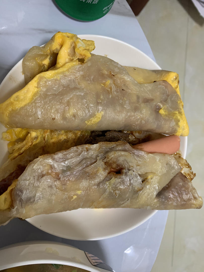 5分钟快手早餐——鸡蛋饼