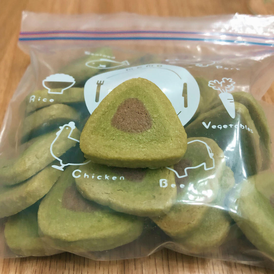 🥑免打发，免模具，清新小可爱—牛油果造型曲奇饼干