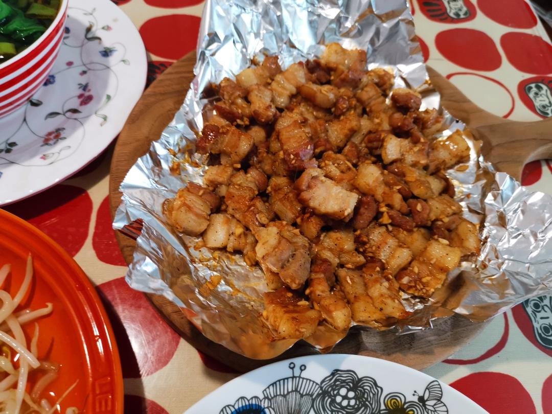 空气炸锅五花肉