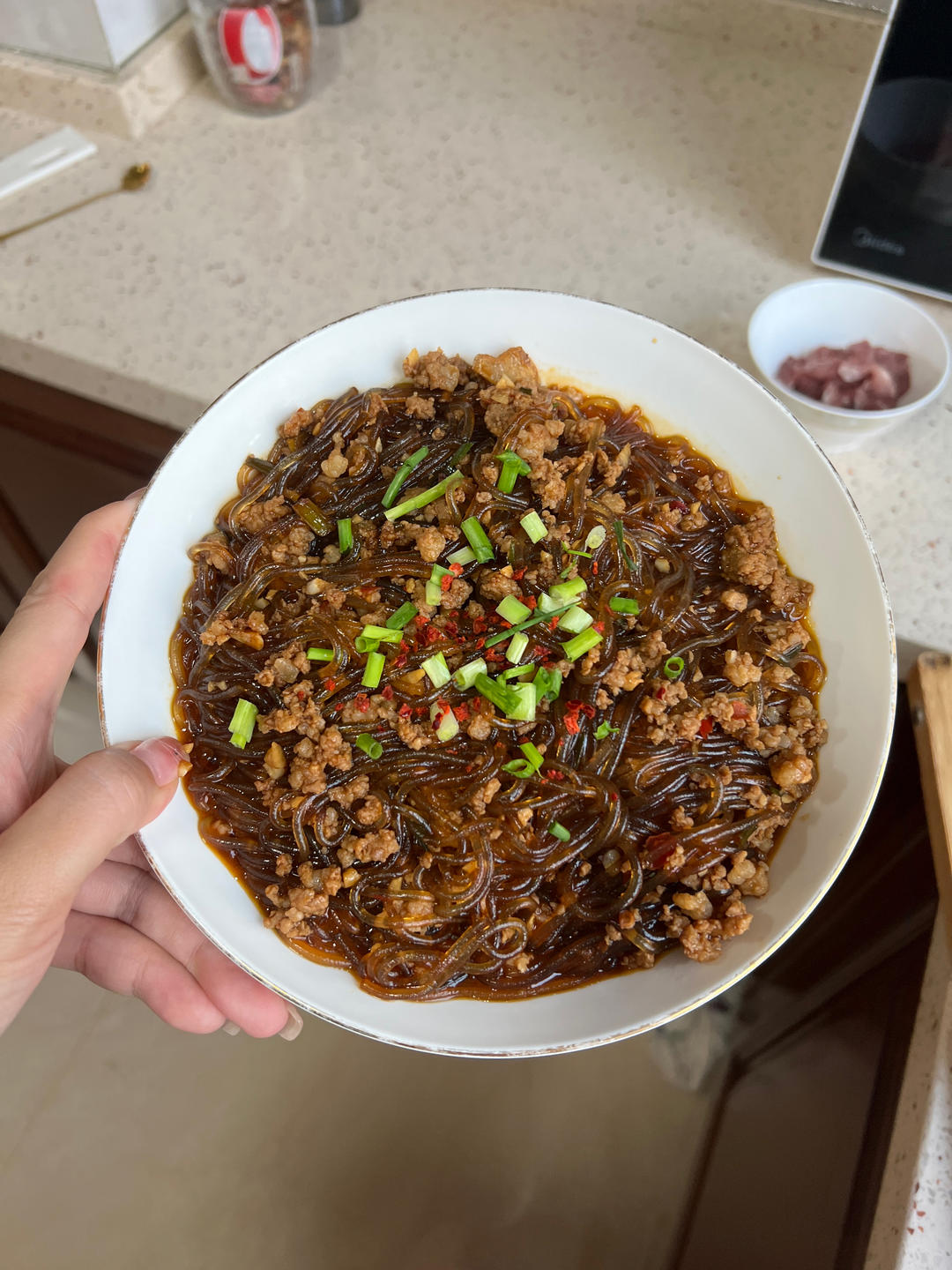 蚂蚁上树(肉末炒粉丝)超下饭‼️十分钟搞定