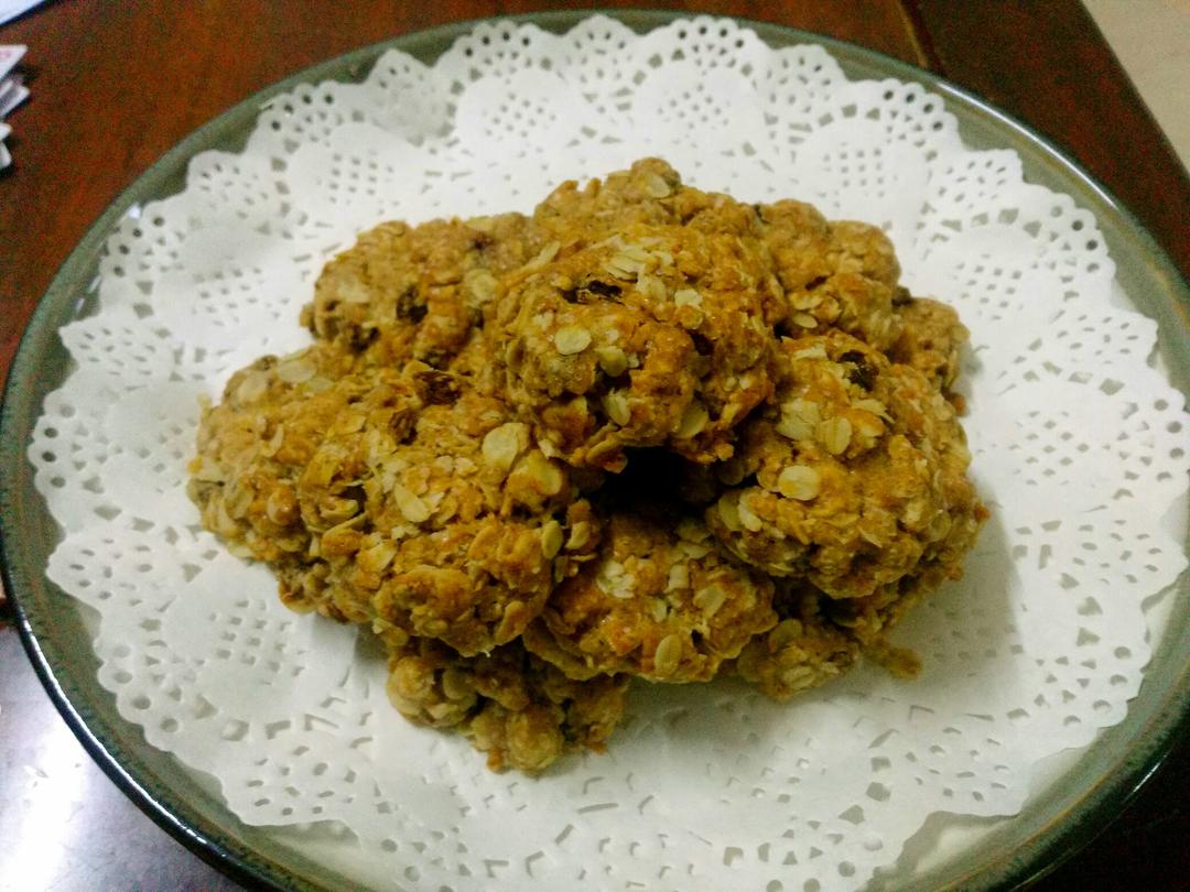 肉桂燕麦饼干（素）