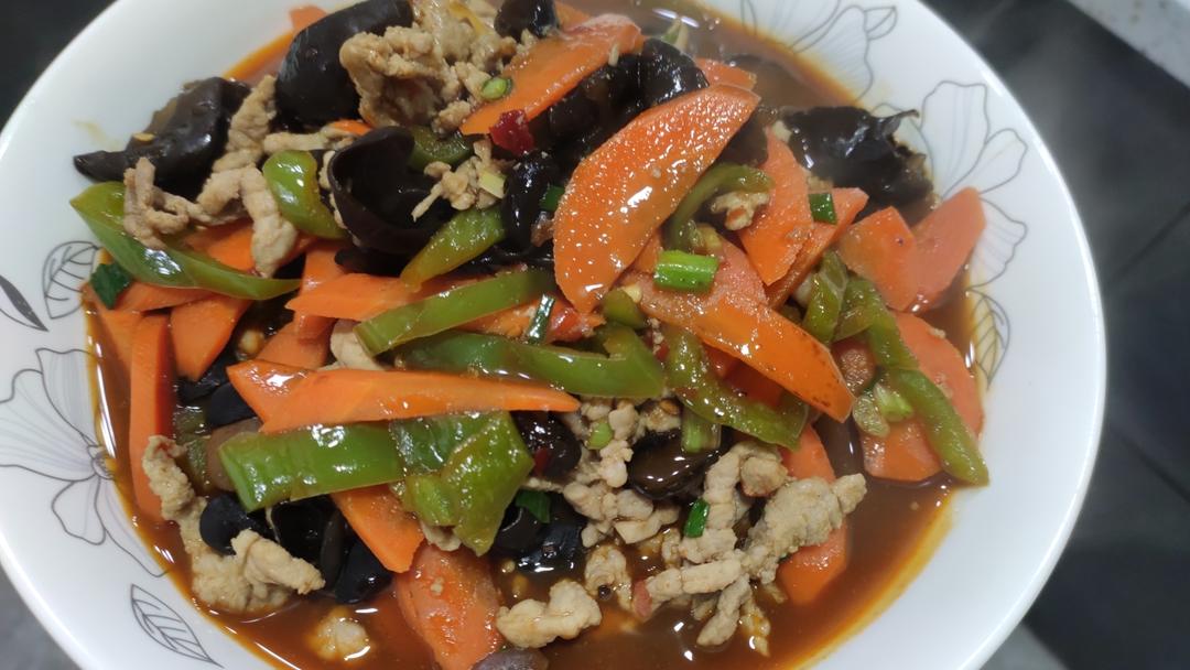 超级下饭鱼香肉丝（不辣版）