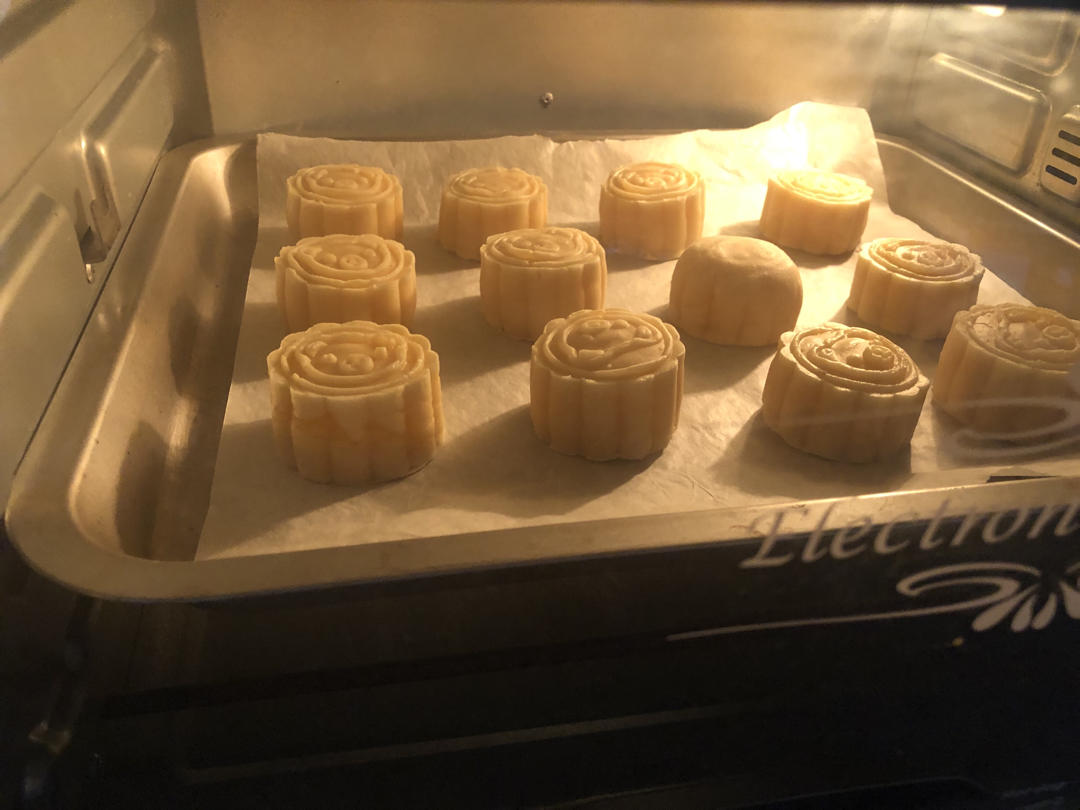 流心奶黄月饼（无吉士粉/转化糖浆版本）【曼食慢语】