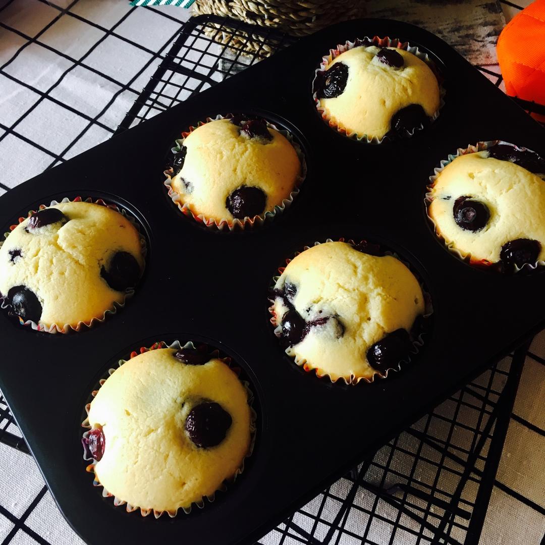 超好吃的蓝莓麦芬
