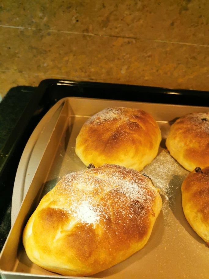 面包机版全麦蔓越莓核桃欧包