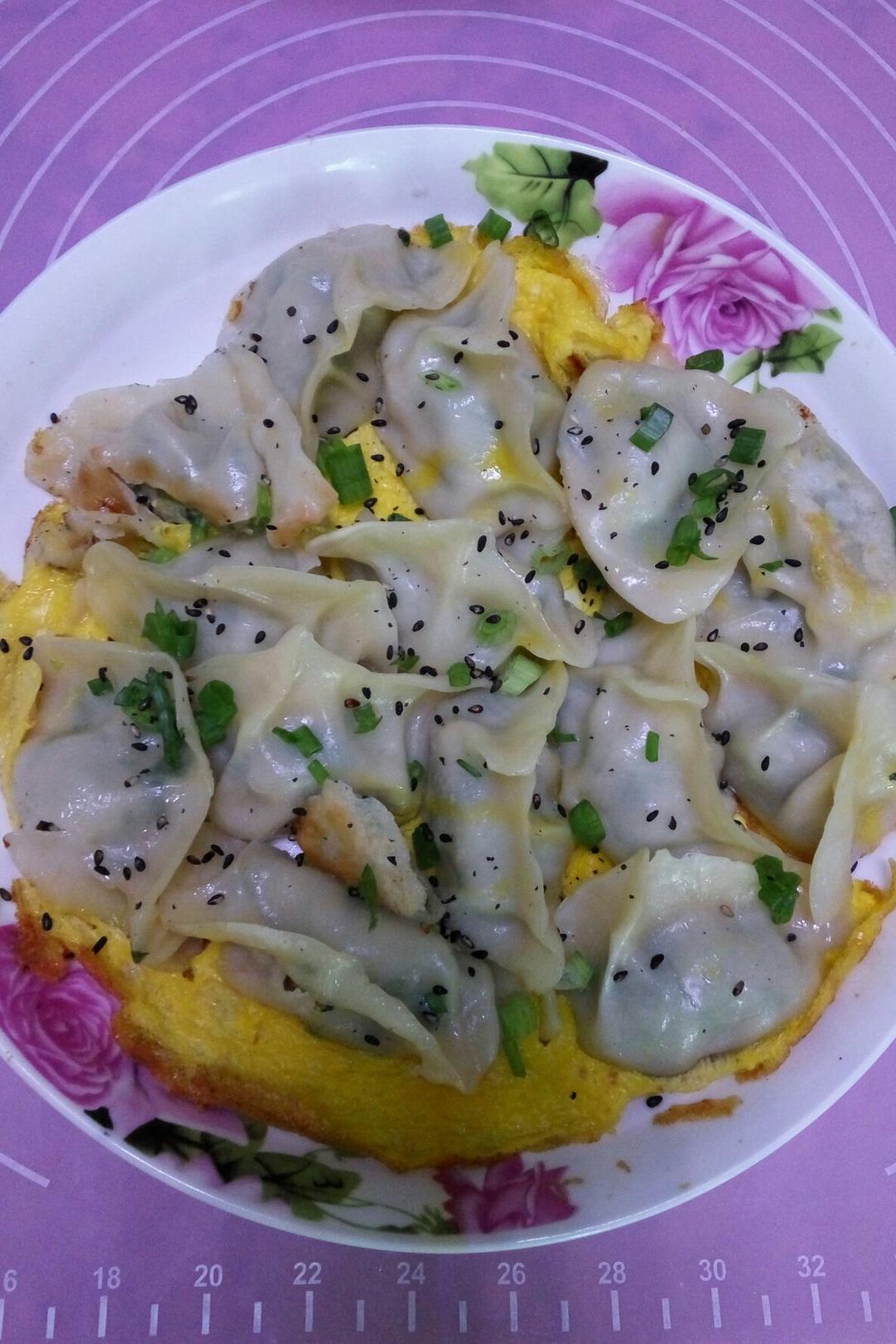 懒人快手抱蛋煎饺