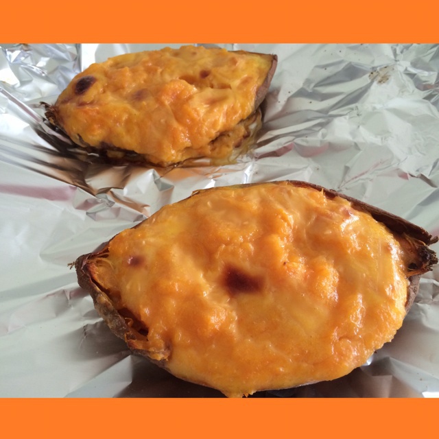 芝士奶油焗红薯