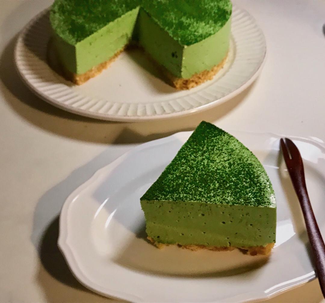 抹茶冻芝士蛋糕