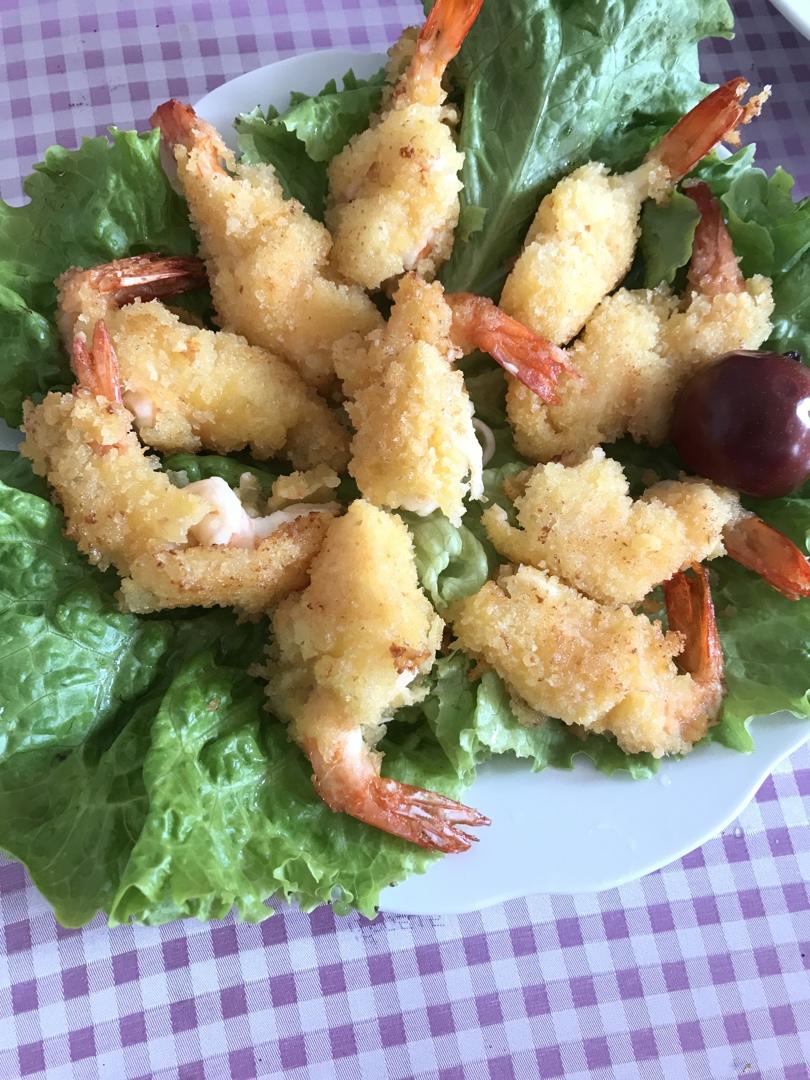 黄金蝴蝶虾