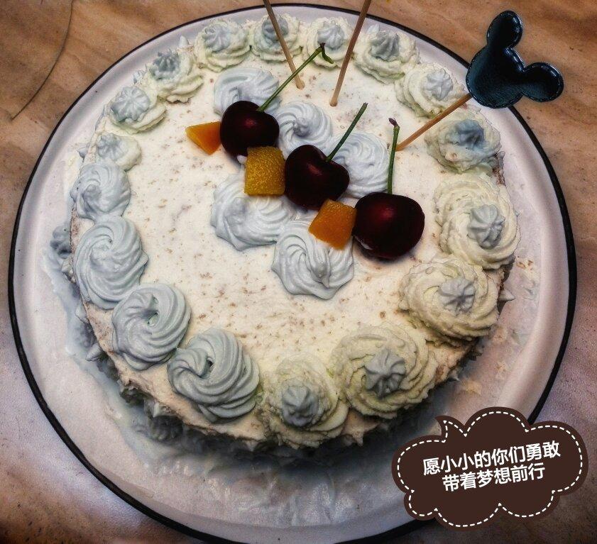 巧克力摩卡戚风