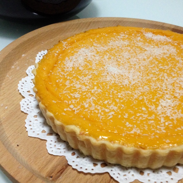 秋季时令小甜品——奶香南瓜派