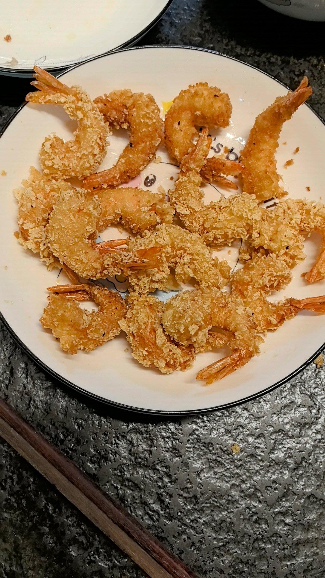 绝对不能错过！好吃到舔盘的椒盐大虾🦐
