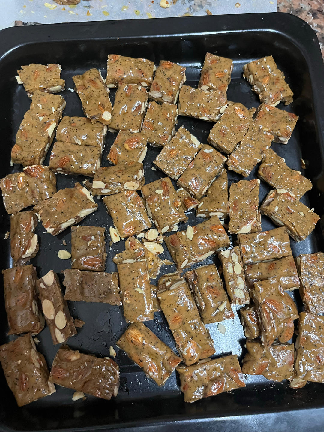 海盐杏仁红茶太妃糖（减油减糖）