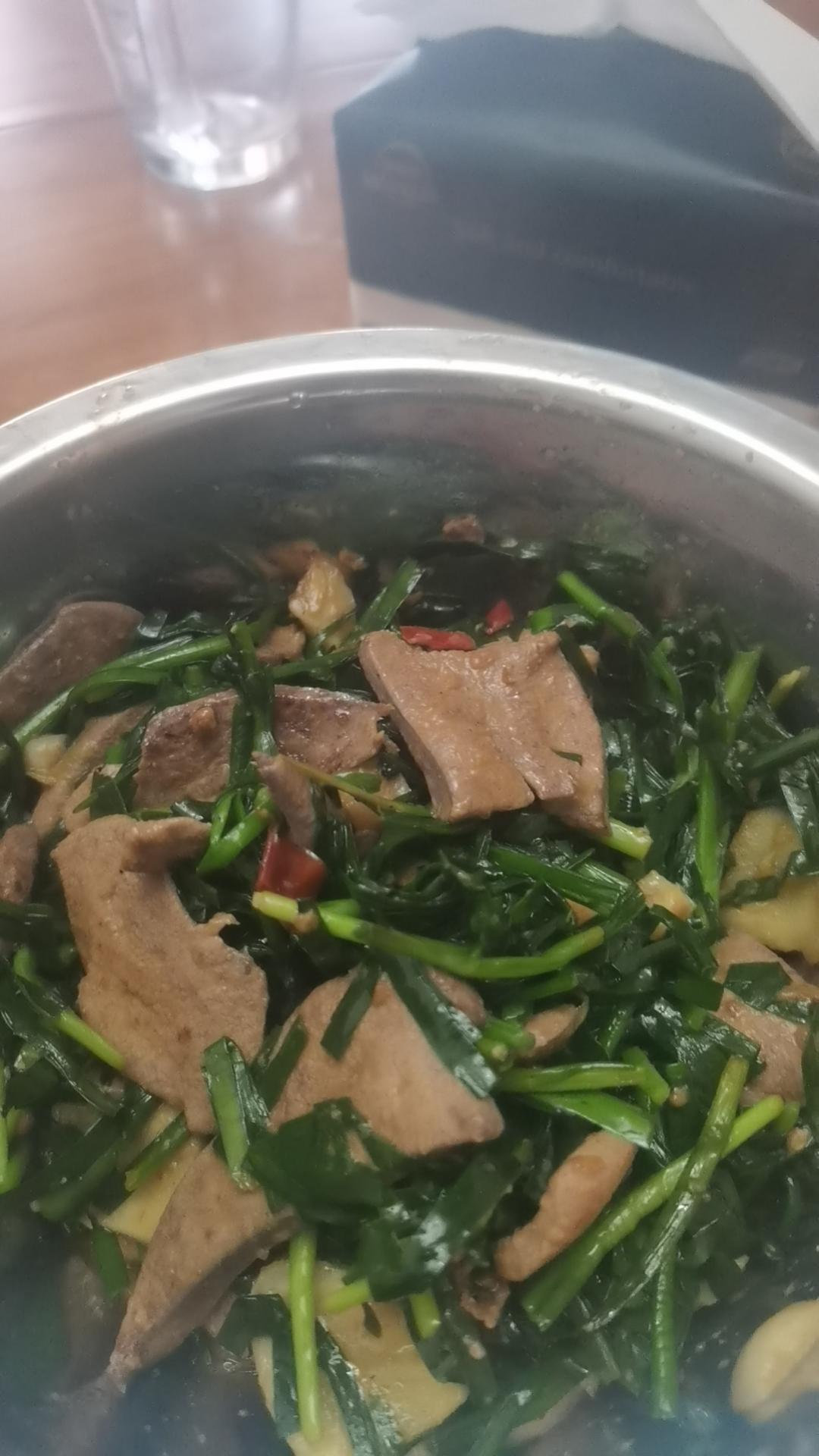 爆炒猪肝