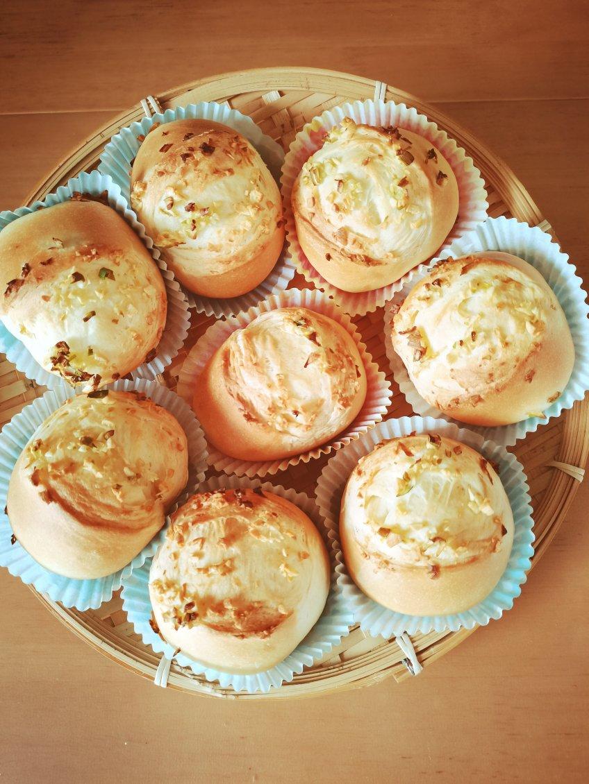 一次发酵，满屋飘香巨好吃的蒜香面包