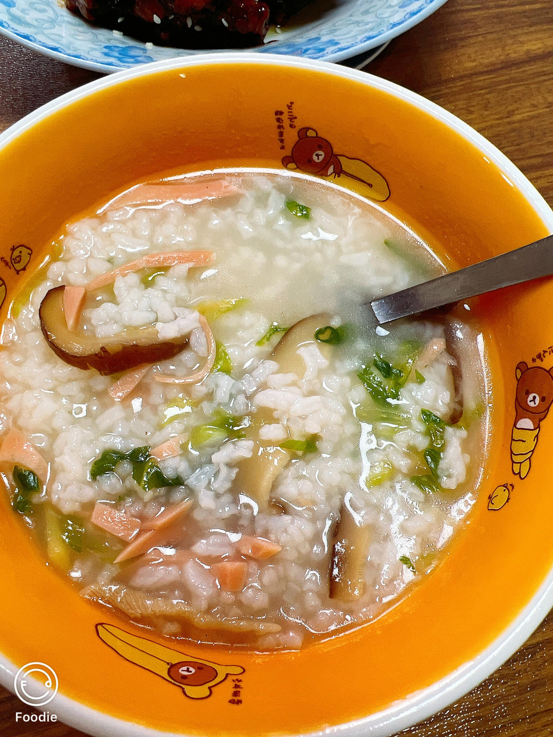 生菜火腿大米粥
