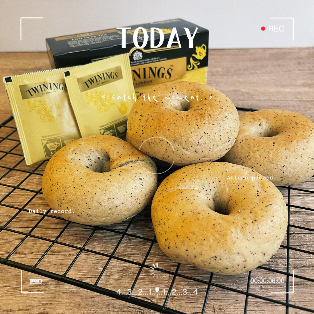 伯爵红茶贝果（无油低糖）