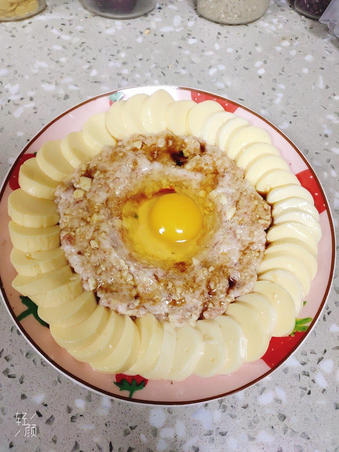 日本豆腐蒸肉沫