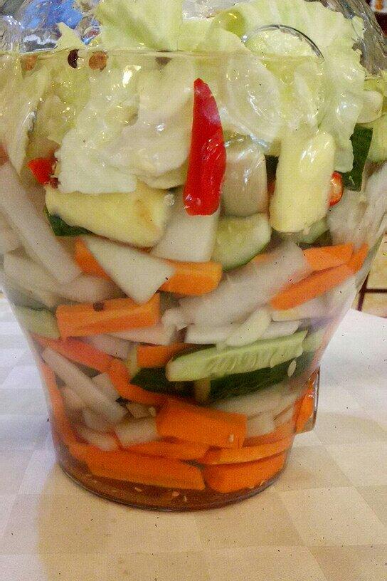 小培吖做的腌酸萝卜