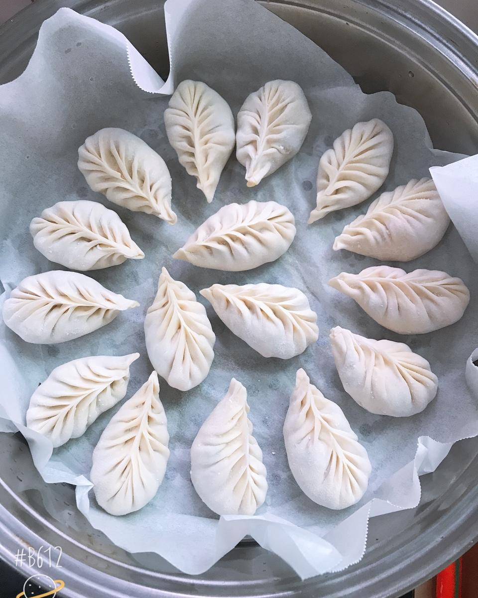瑶柱鲜虾肉馅饺子