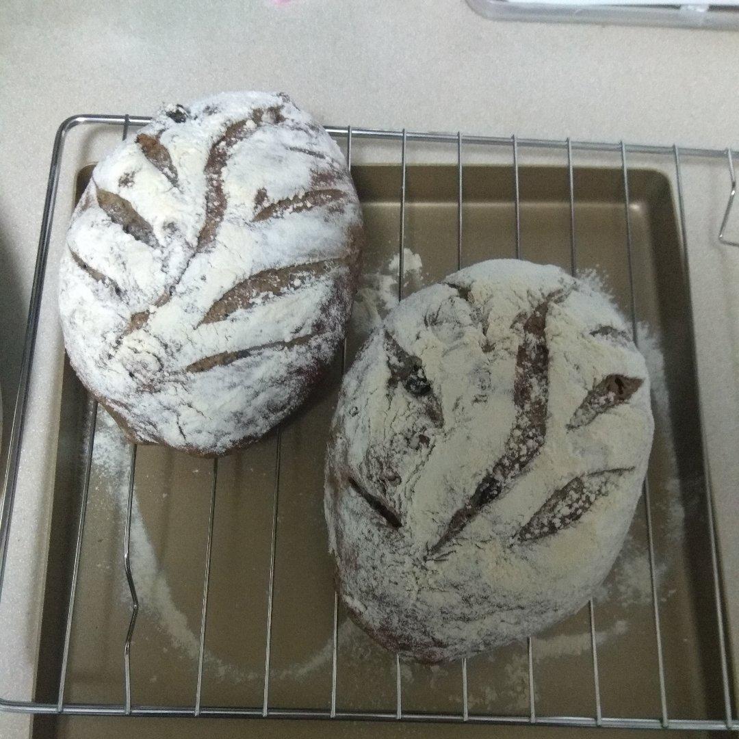 全麦核桃包～软欧包