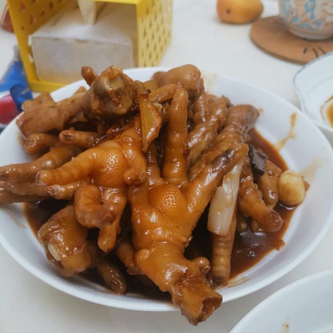 香辣卤鸡爪