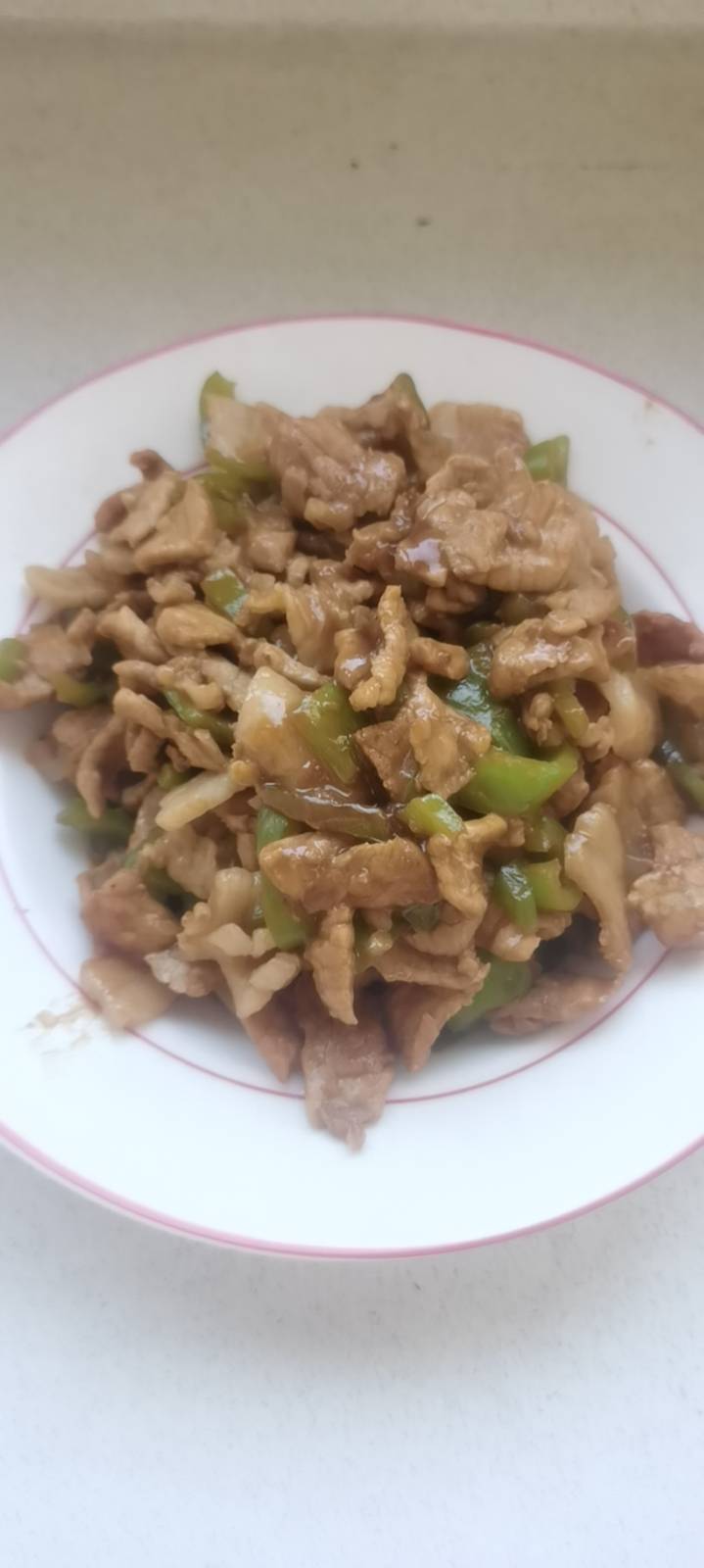 ㊙️超级下饭的青椒炒肉丝❗️吃三碗饭都不够