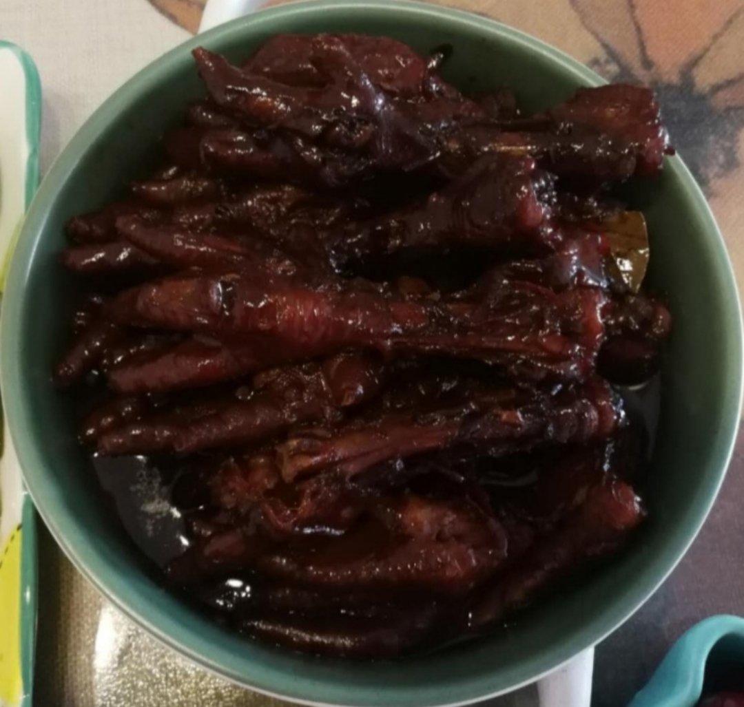 香辣卤鸡爪