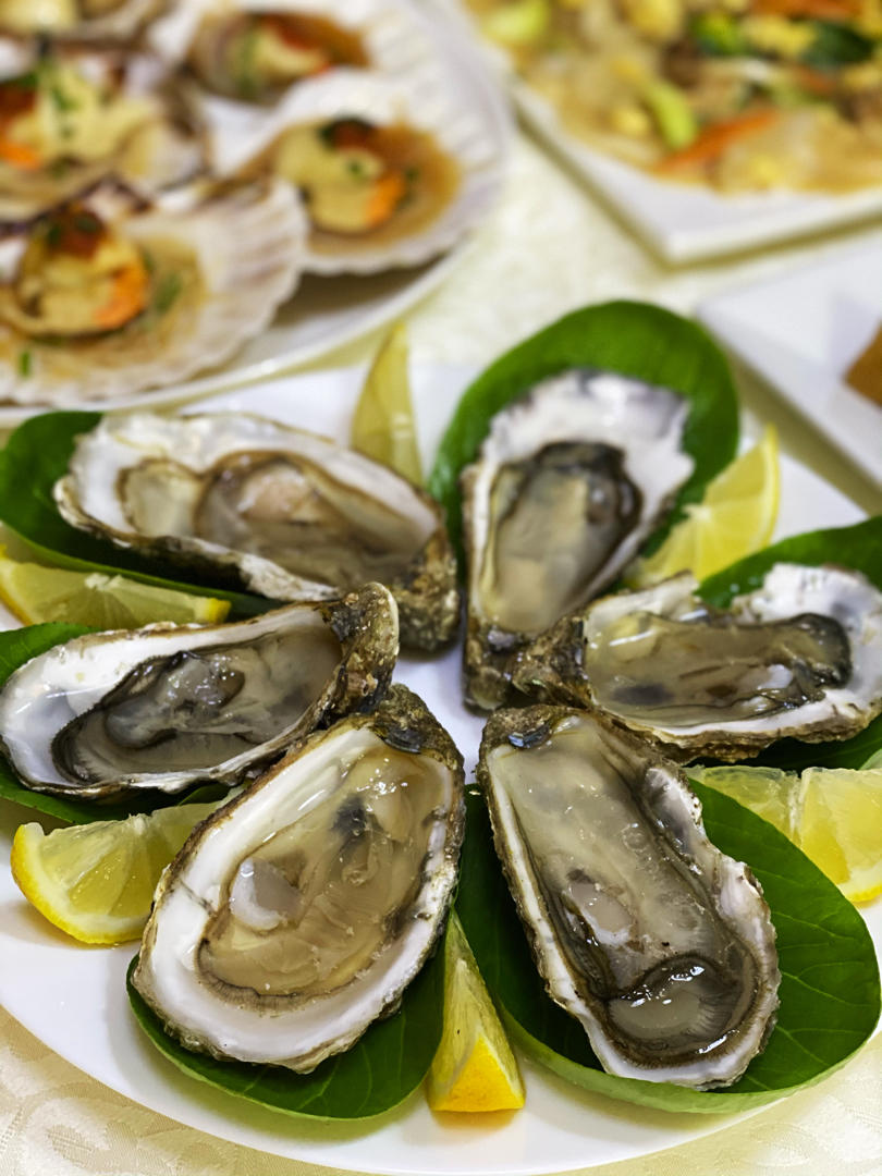 清蒸生蚝