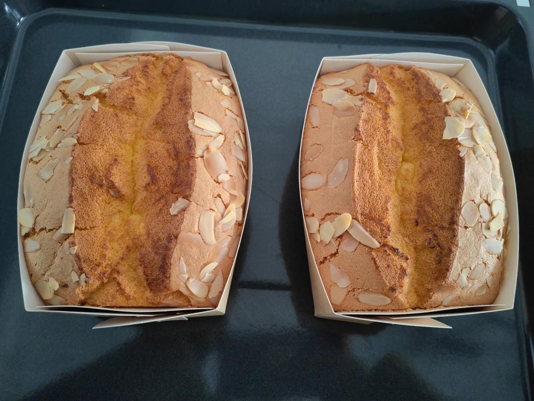 两种口味金枕蛋糕 | 不塌陷 无泡打粉