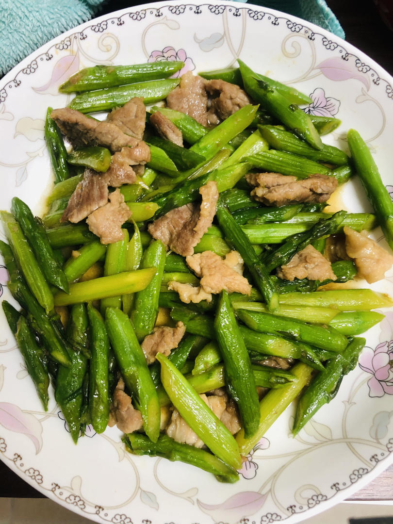 芦笋炒肉