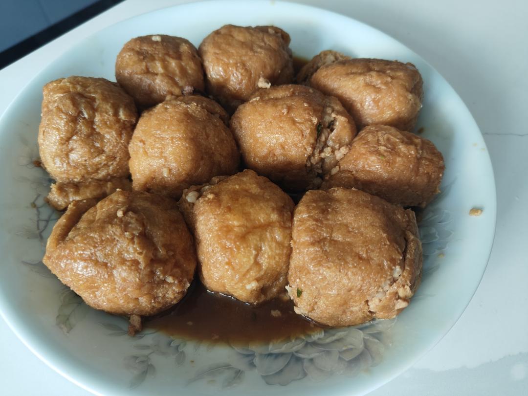 家乡味—油豆腐塞肉