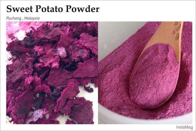 紫薯粉的做法