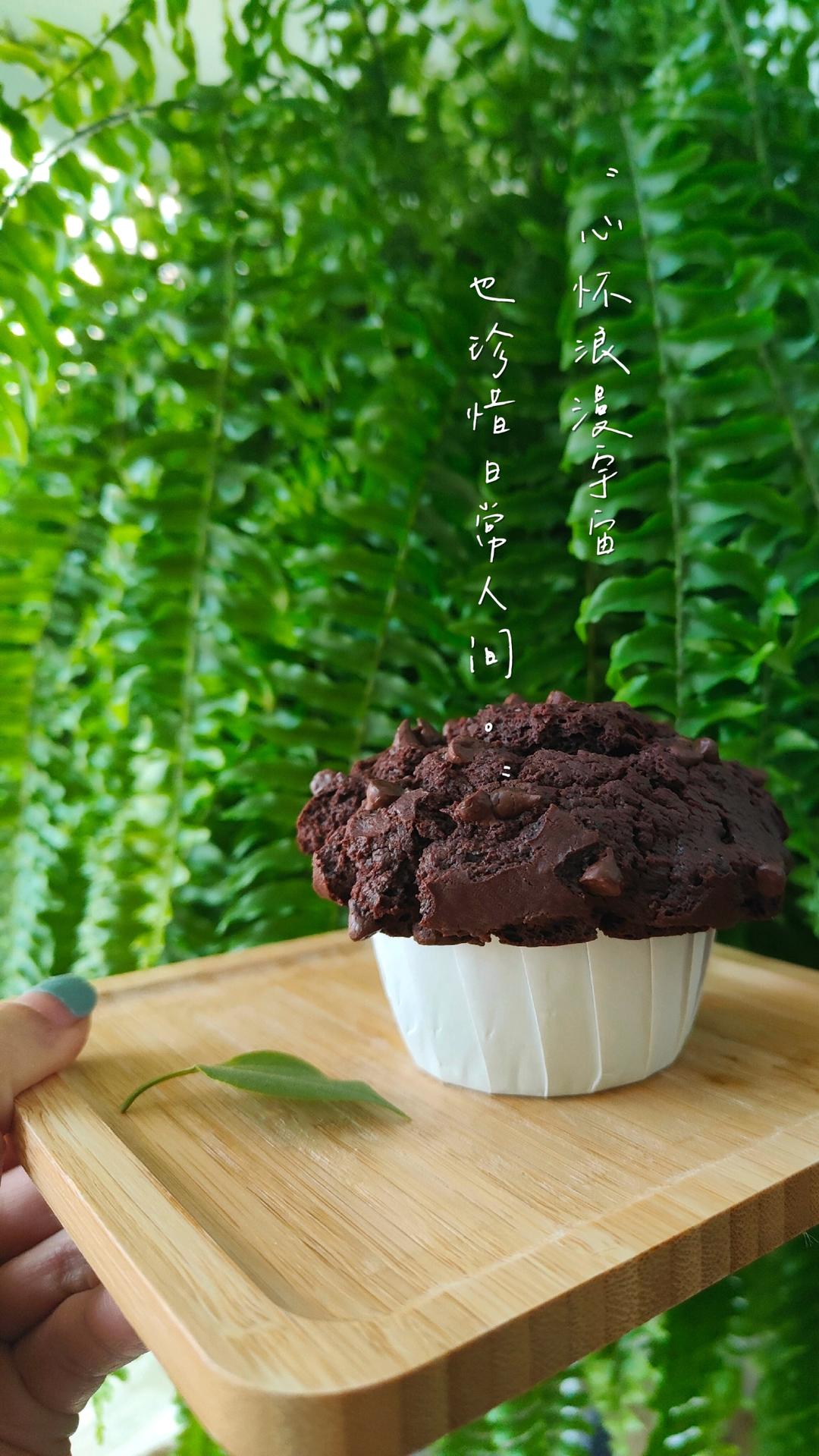 蘑菇头巧克力麦芬