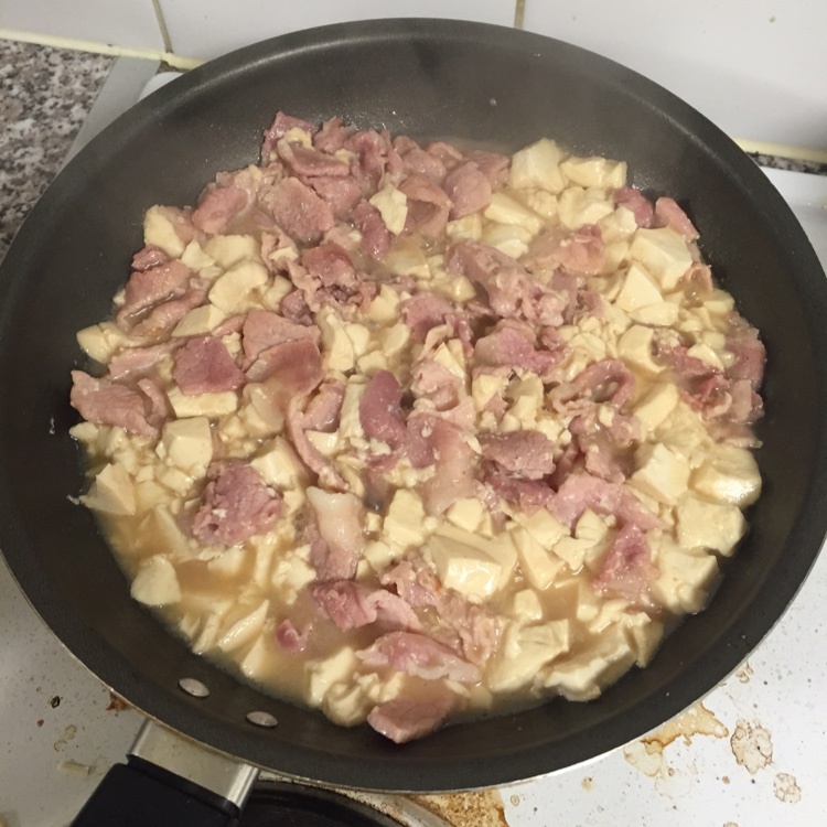 肉末豆腐