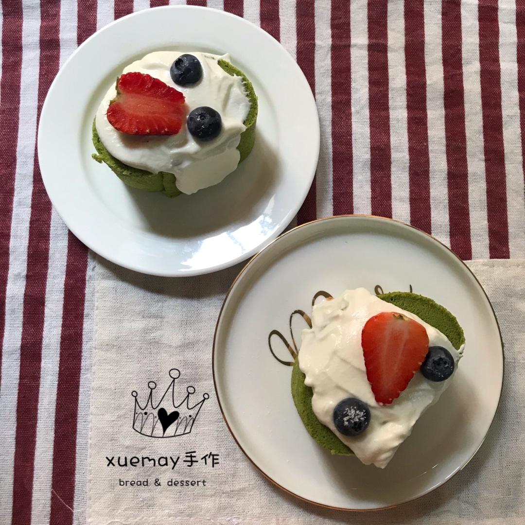 烫面抹茶蛋糕卷（卷不易裂）