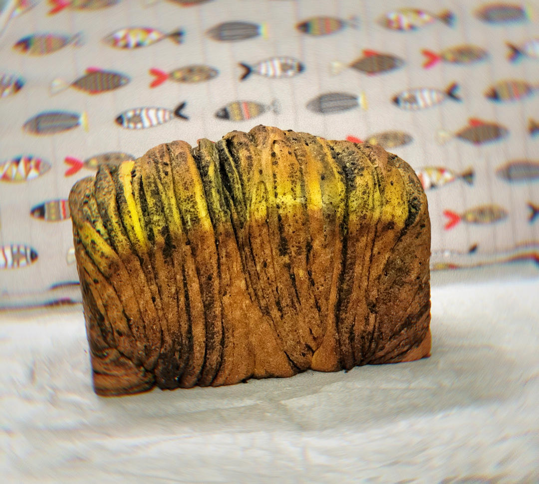 黑芝麻千层土司-小美版