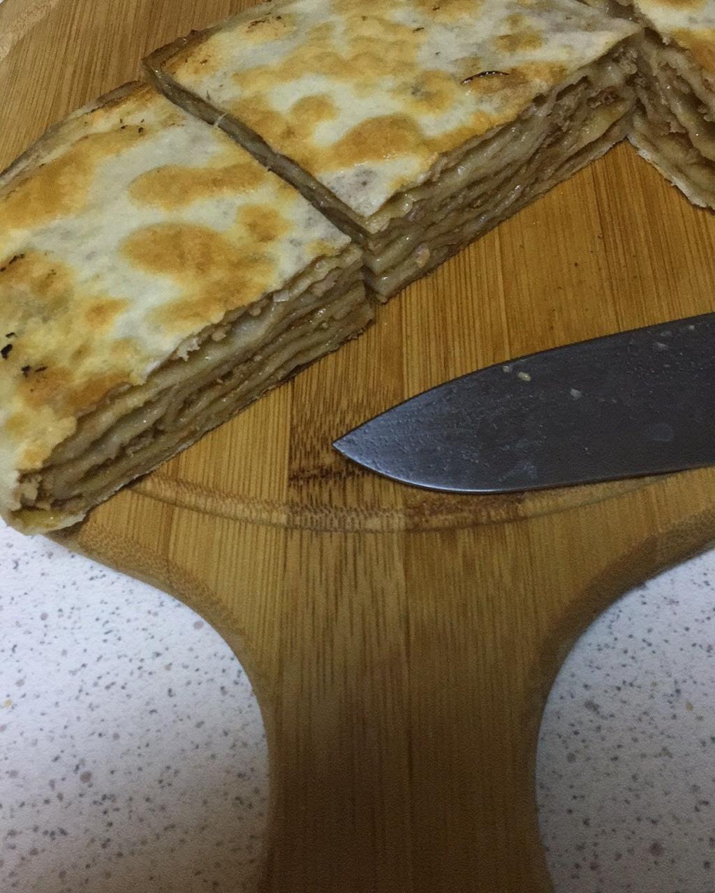 千层肉饼