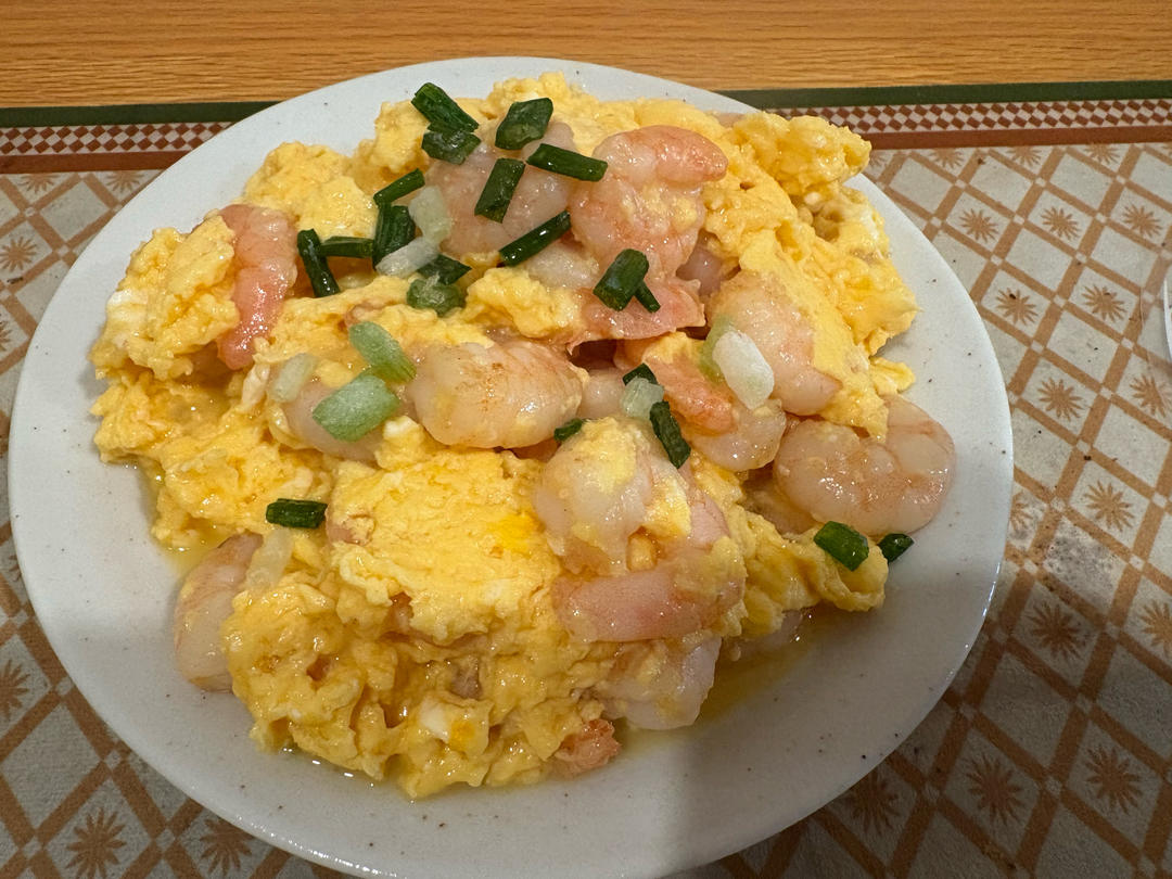 【虾仁滑蛋】超嫩滑，复刻茶餐厅经典