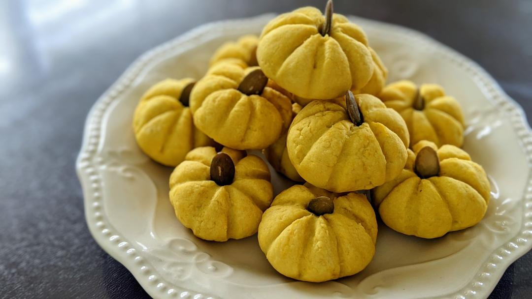 简单又可爱🎃万圣节南瓜小饼干