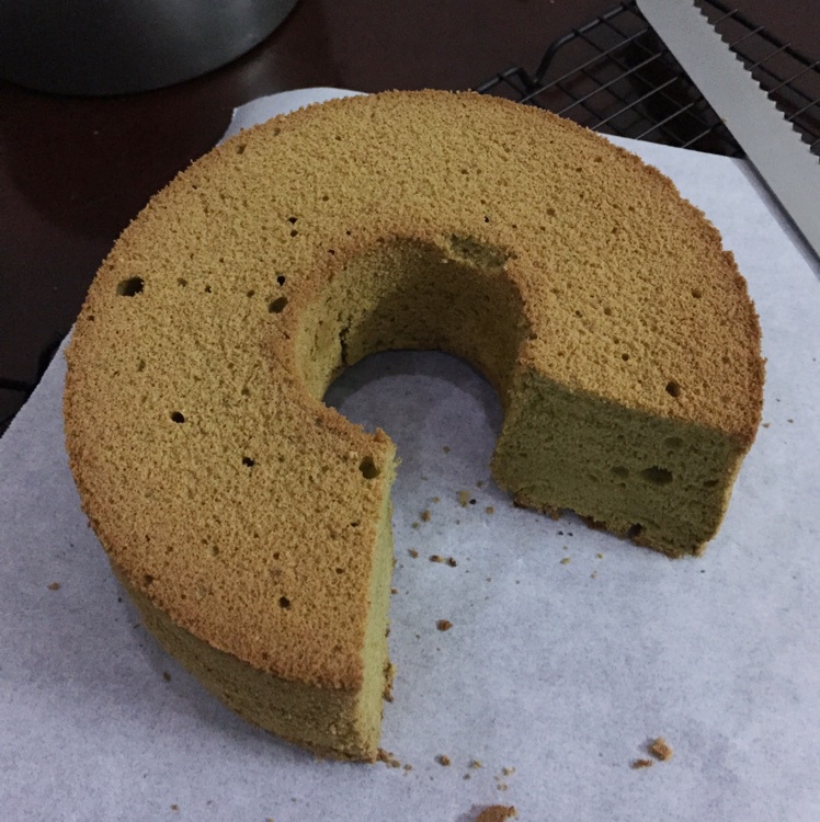 抹茶戚风蛋糕