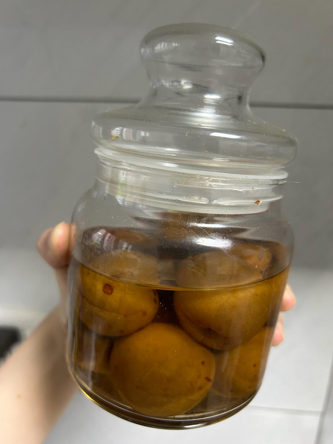 初夏。盐腌青梅