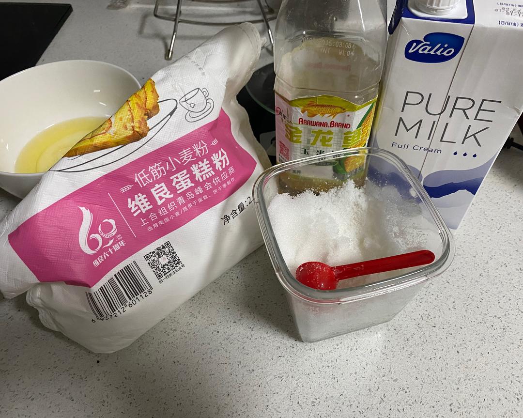 纯奶手撕吐司的做法 步骤1