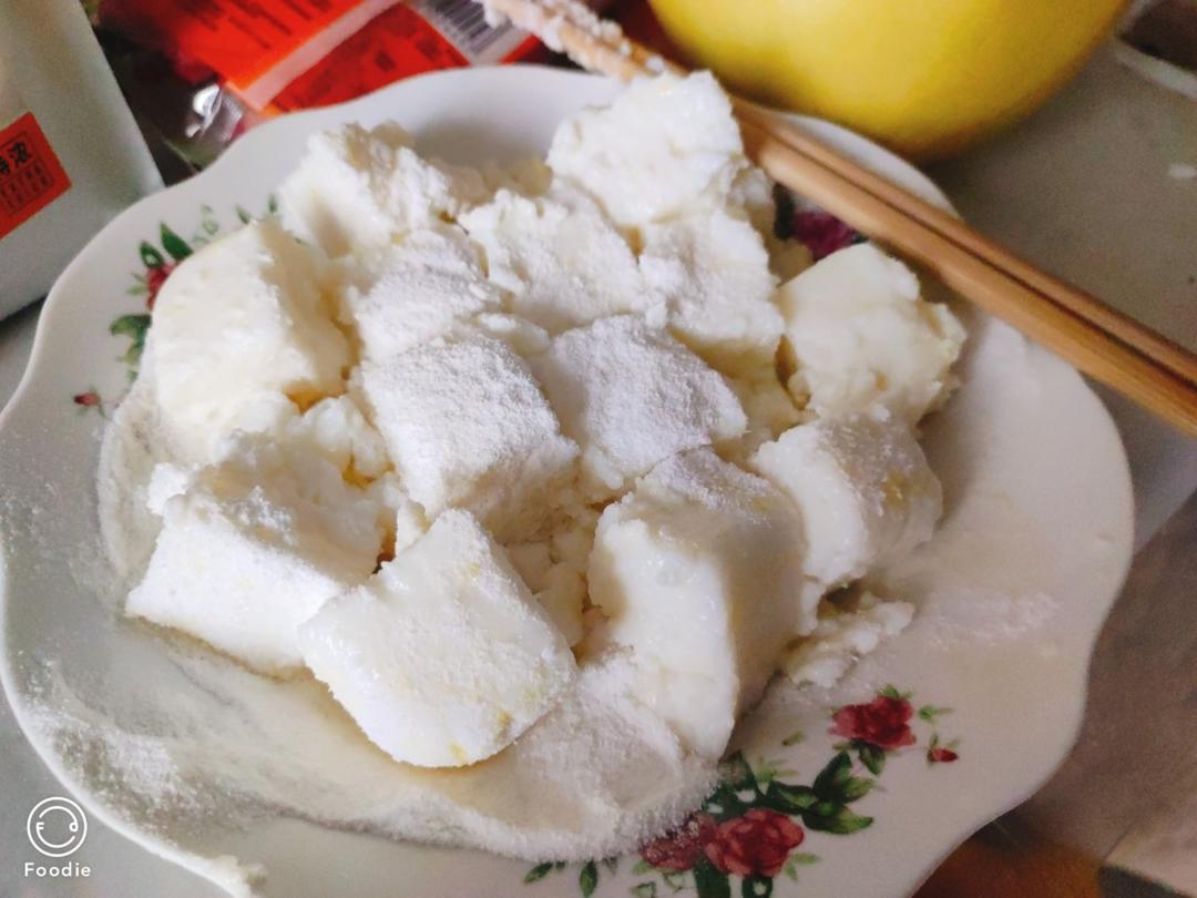 椰蓉牛奶小方（不用淡奶油，炼奶）