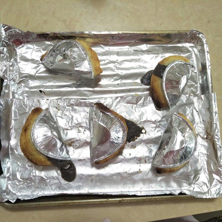 蛋挞皮烤汤圆
