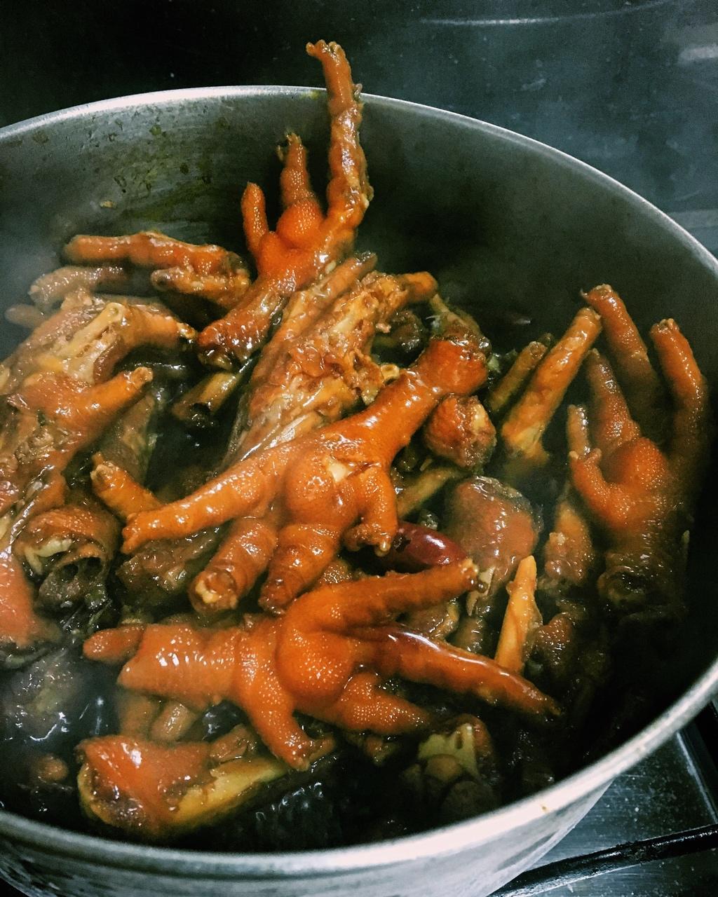 香辣卤鸡爪