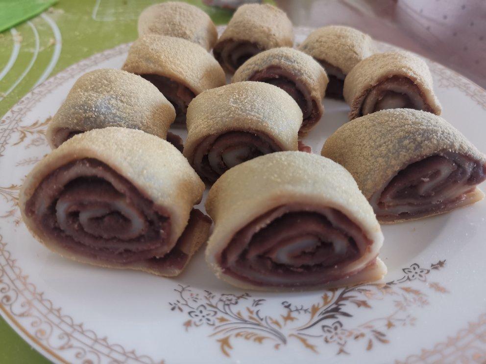 传统小吃：驴打滚