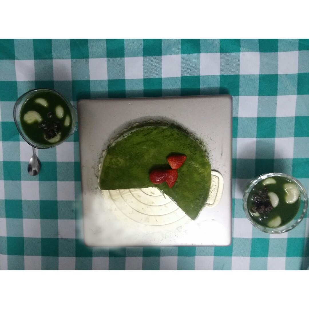 抹茶千层蛋糕