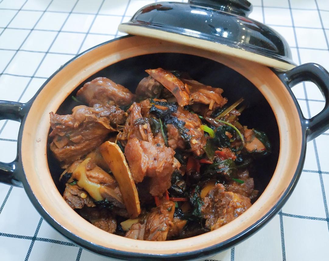 紫苏豆豉焖鸭