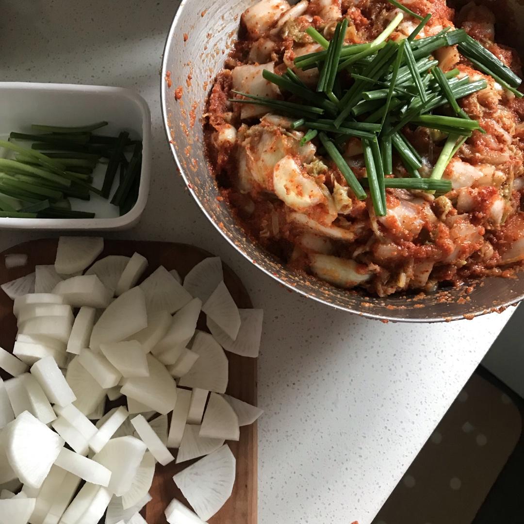 全老师家的辣白菜（韩国的一种家庭做法）